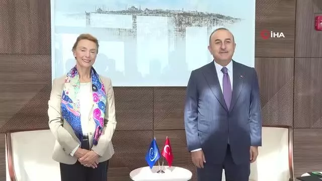 Son dakika haberleri... Bakan Çavuşoğlu, Mali Dışişleri Bakanı Diop ve Avrupa Kurulu Genel Sekreteri Buric ile görüştü