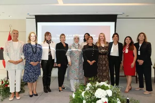 Emine Erdoğan'dan kadınlara sürdürülebilir dünya inşa edelim çağrısı