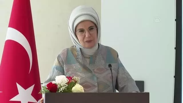 Emine Erdoğan'dan kadınlara sürdürülebilir dünya inşa edelim çağrısı