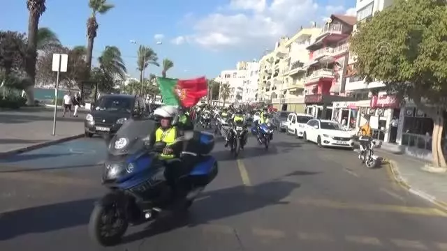 FIM Uluslararası Motosiklet Turu, Kuşadası'ndan başladı
