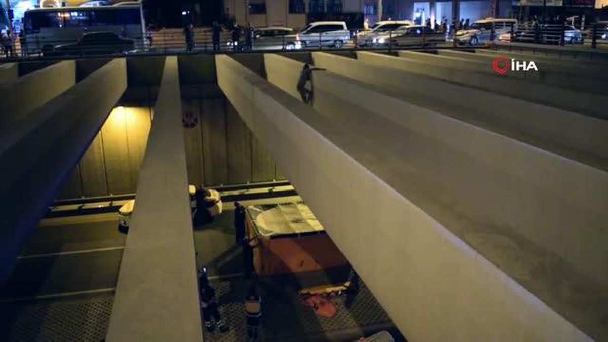 Son dakika haber! Malatya alt geçitteki intihar girişimini polis engelledi