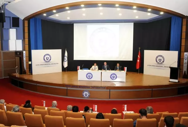 Merhum Başvekil Menderes, ADÜ'de düzenlenen panel ile anıldı
