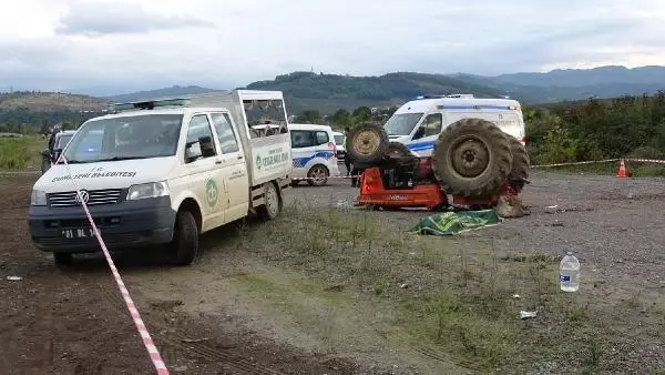 Traktörle drift atan gençler kaza yaptı: 1 ölü, 1 yaralı
