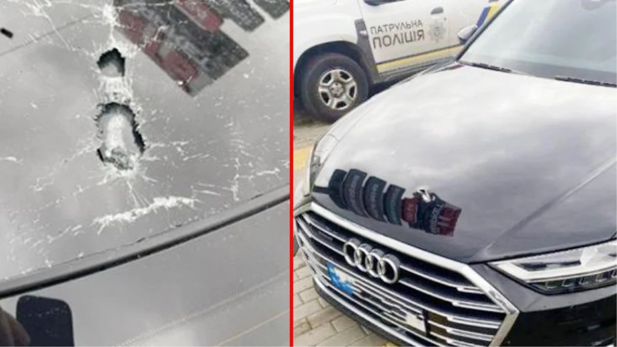 Ukrayna Cumhurbaşkanı Yardımcısının aracına silahlı saldırı! Kurşun yağdırdılar