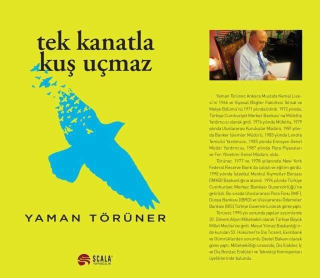 Yaman Törüner'in 'Tek Kanatla Kuş Uçmaz' adlı kitabı okuyucularla buluştu