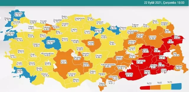 23 Eylül Perşembe 2021 korona tablosu… Bugünkü corona vaka sayısı açıklandı! 23 Eylül koronavirüsten kaç kişi öldü?