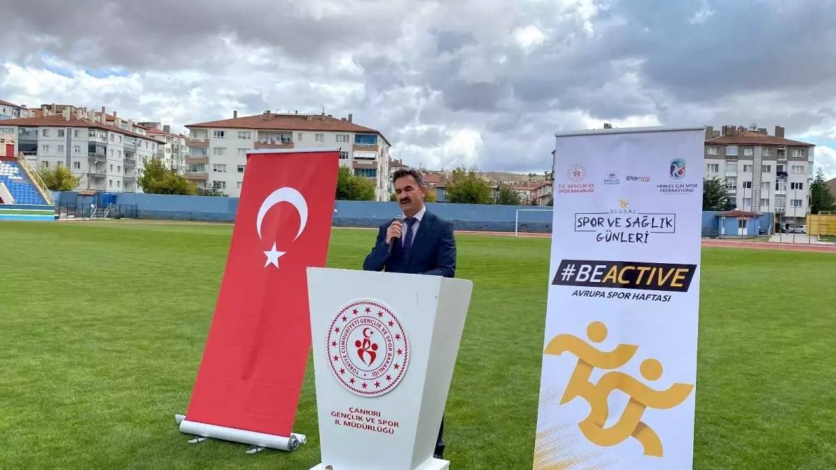 Çankırı'da Avrupa Spor Haftası etkinlikleri