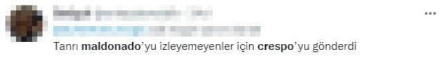 Crespo, Fenerbahçe taraftarına Maldonado'yu hatırlattı! Birinci maçında reaksiyon çekti