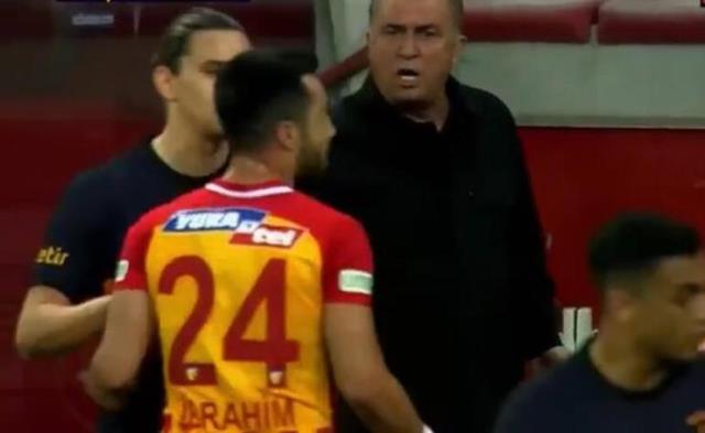 Fatih Terim'den Kayserili futbolcuya olay kelamlar: Hayırdır, sen kimsin?