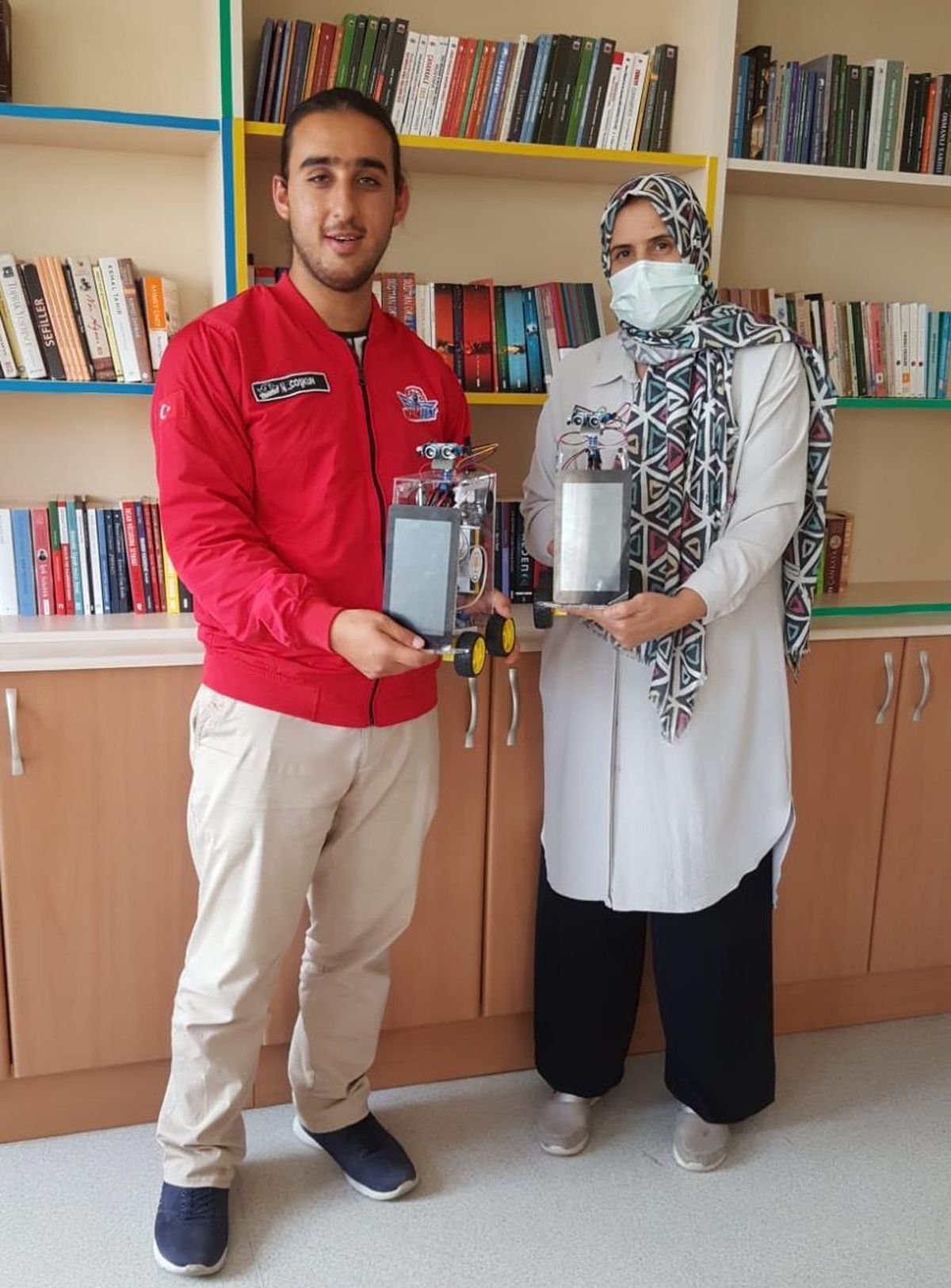 Gaziantepli öğrencinin geliştirdiği 'Robot Rafık' TEKNOFEST finaline katılacak