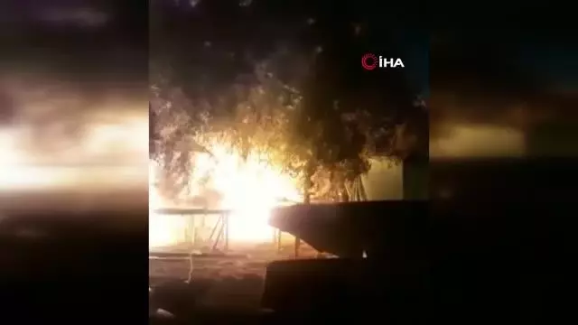 Gemi yapım atölyesinde yangın: 5 milyon TL değerinde 3 tekne yandı, 2'si zarar gördü