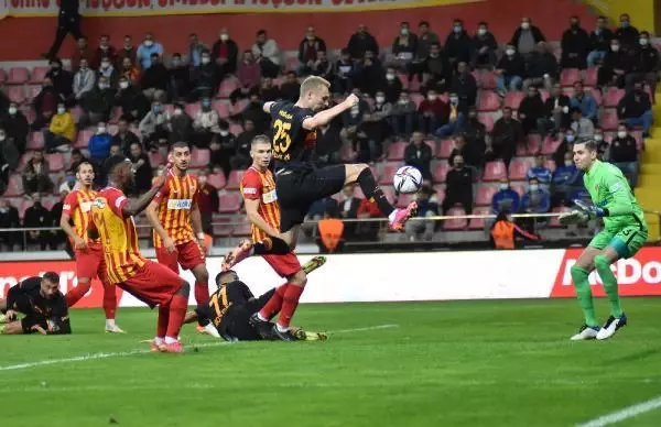 Kayserispor, Galatasaray'ı evinde 47 yıl sonra yendi