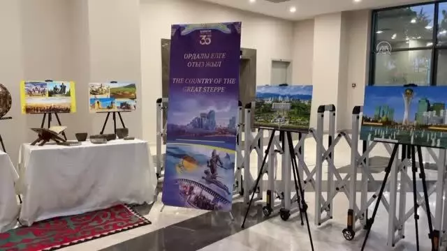 Kazakistan Cumhuriyeti'nin bağımsızlığının 30. yılı kutlandı