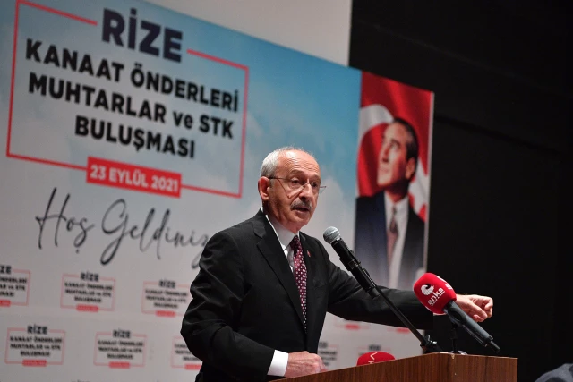 Kılıçdaroğlu, Rize'de kanaat liderleri, muhtarlar ve STK temsilcileriyle buluştu: (2)