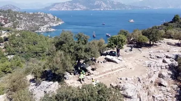 Marmaris'te MÖ. 6 yüzyıla dayanan tarih gün yüzüne çıkıyor