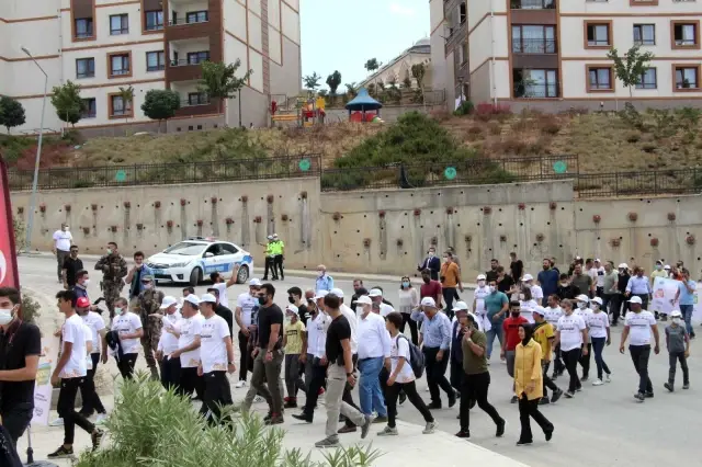 Şırnak'ta hareketlilik haftası yürüyüşü düzenlendi