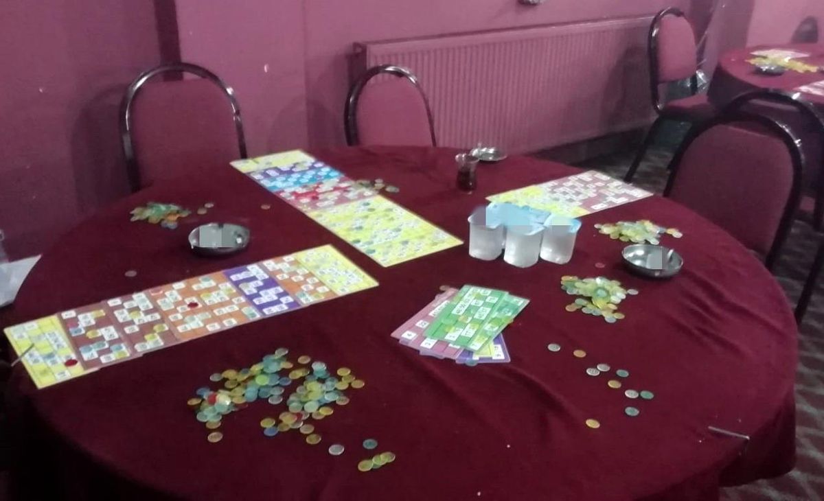 Tombalacılara baskın: 51 şahsa ceza