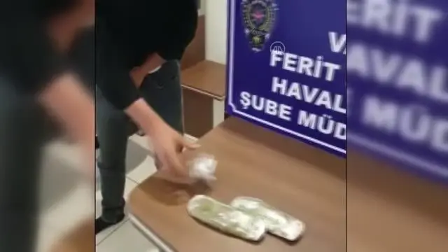 Son dakika haberi... Uyuşturucuyla uçağa binmeye çalışan zanlı gözaltına alındı