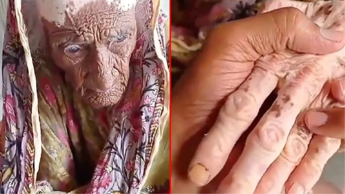 300 yaşında olduğu sav edilen Pakistanlı bayanın görüntüsü toplumsal medyayı ikiye böldü