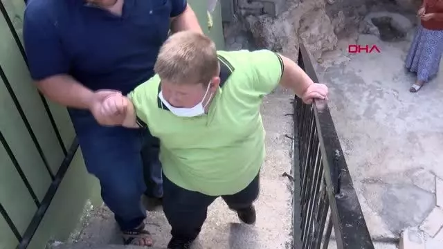 6 YAŞINDA 68 KİLOYA ULAŞAN KÜÇÜK MUSTAFA'NIN TEK HAYALİ KOŞMAK