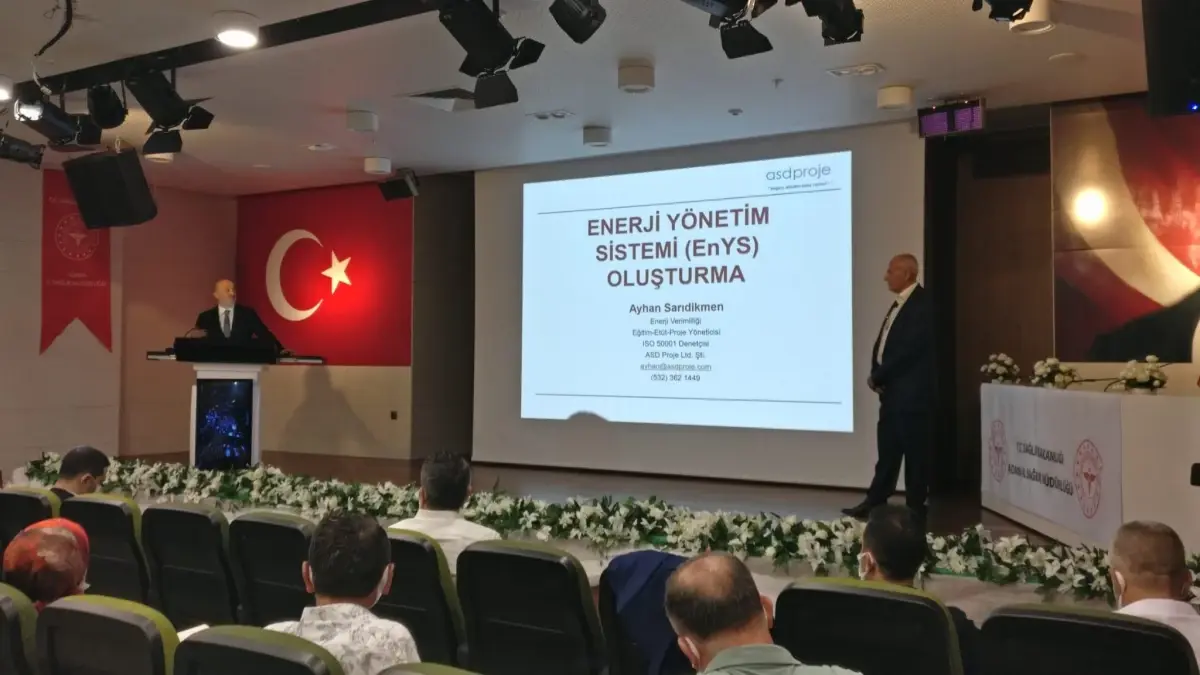 Adana Enerji Yönetim Sistemi Eğitim ve Danışmanlık Hizmeti Projesi'nin açılışı yapıldı