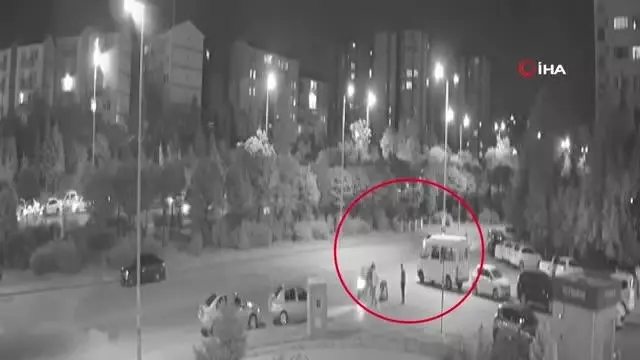 Ankara'daki 'laf atma' cinayetinde yaşanan olaylar güvenlik kamerasına yansıdı
