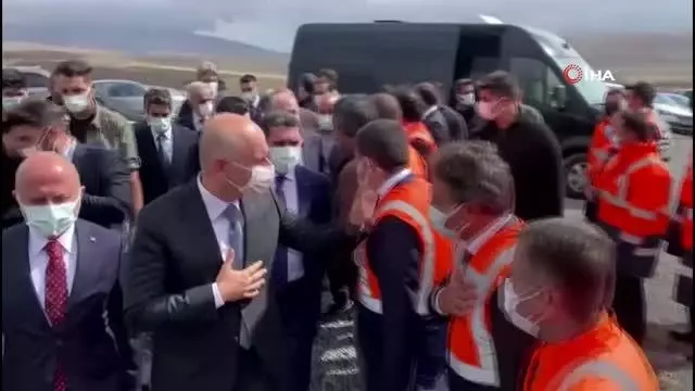Bakan Karaismailoğlu: Ağrı-Hamur-Tutak-Patnos Devlet Yolu Kuzey-Güney aksının önemli bir parçası