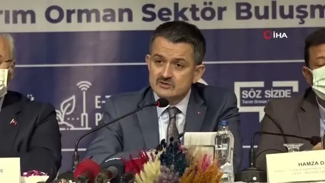 Bakan Pakdemirli, sözleşmeli üretimi işaret etti
