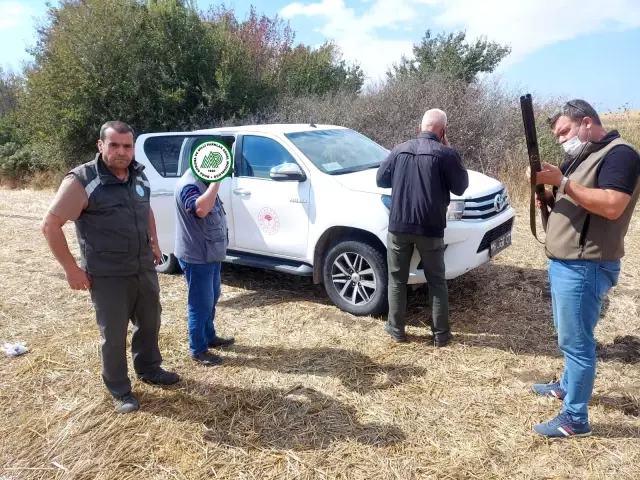 Çanakkale'de yasa dışı av yapan 6 kişiye ceza kesildi