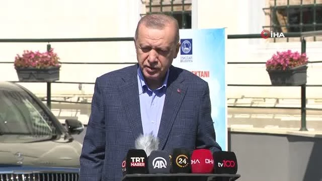 Cumhurbaşkanı Erdoğan: "İki NATO ülkesi olarak bizim çok daha farklı bir pozisyonda olmamız gerekir"