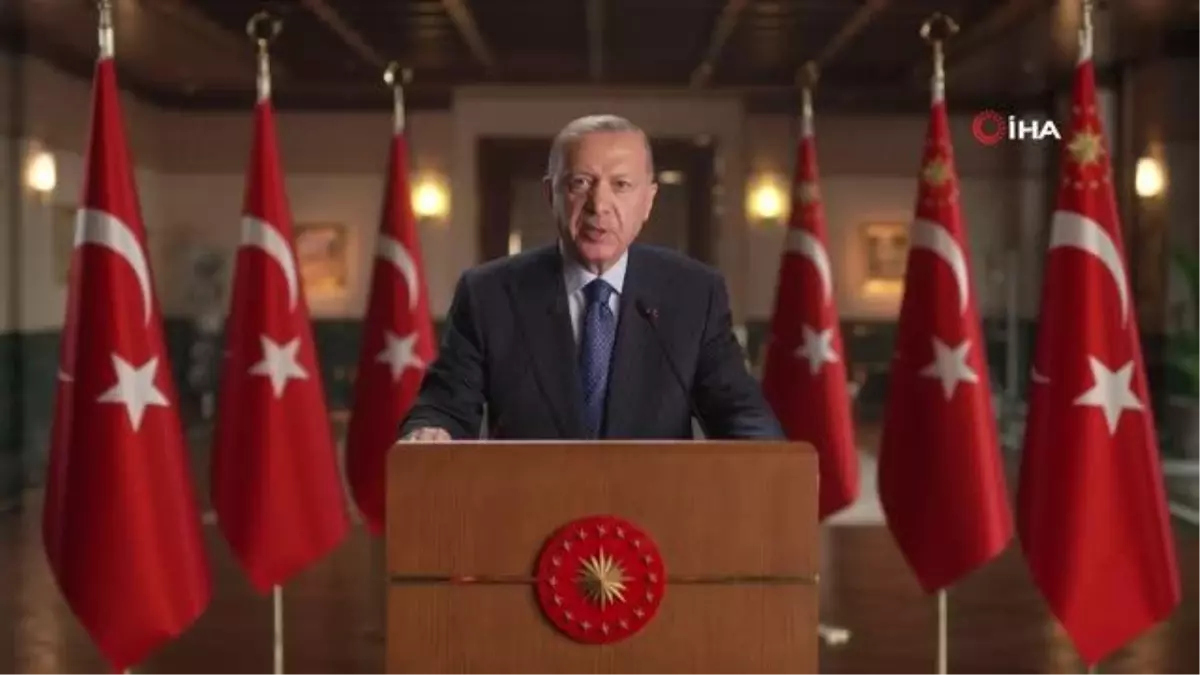 Son dakika haberleri... Cumhurbaşkanı Erdoğan: "Küresel ısınma ve iklim değişikliği, insanlık tarihindeki en kıymetli meydan okumaların başında geliyor"