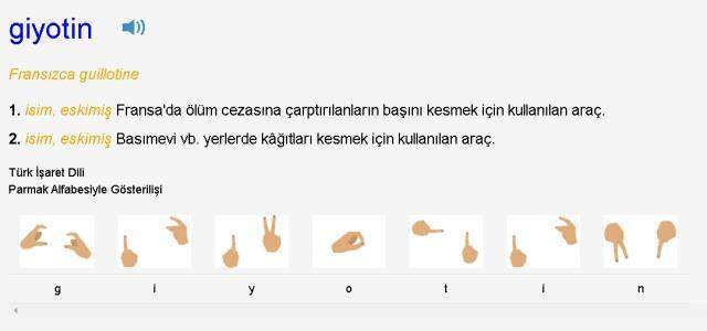 Giyotin ne demek? TDK'ya göre Giyotin nedir, ne demektir? Giyotin ne anlama geliyor?