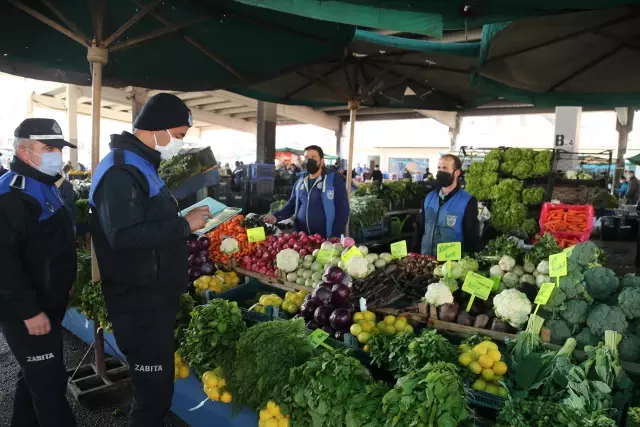 Gölbaşı Belediyesi zabıta ekipleri esnafı denetledi