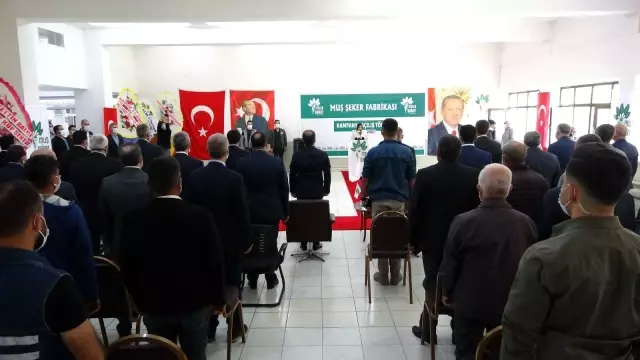 Muş'ta pancar alım kampanyası başladı