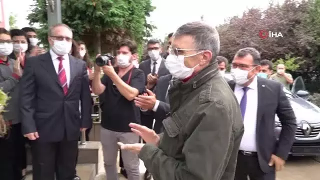 Prof. Dr. Sancar, TÜBİTAK Fen Lisesi'nde öğrencilerle buluştu
