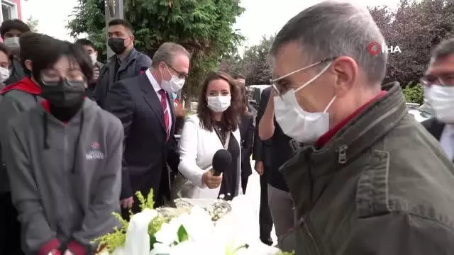 Prof. Dr. Sancar, TÜBİTAK Fen Lisesi'nde öğrencilerle buluştu