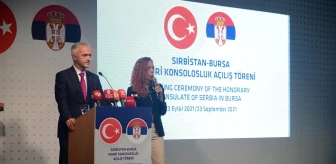 Sırbistan Cumhuriyeti Bursa Fahri Konsolosluğu törenle hizmete açıldı