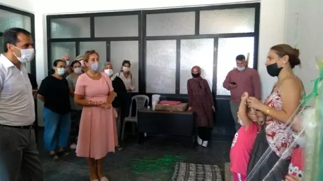 Söke'de balık ağı örme kursları devam ediyor