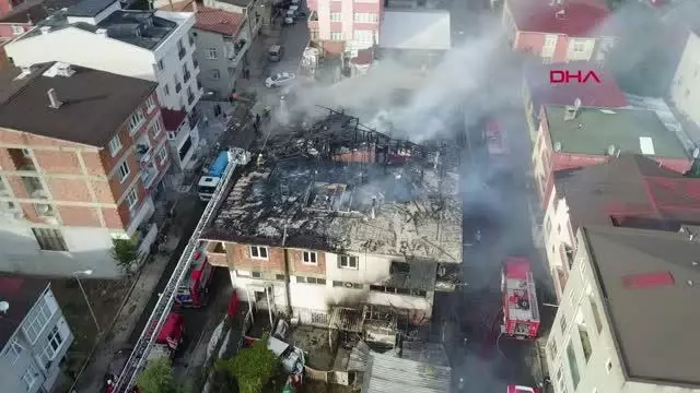 Son dakika... SULTANBEYLİ'DE MOBİLYA ATÖLYESİNDE YANGIN - 2 AKTÜEL