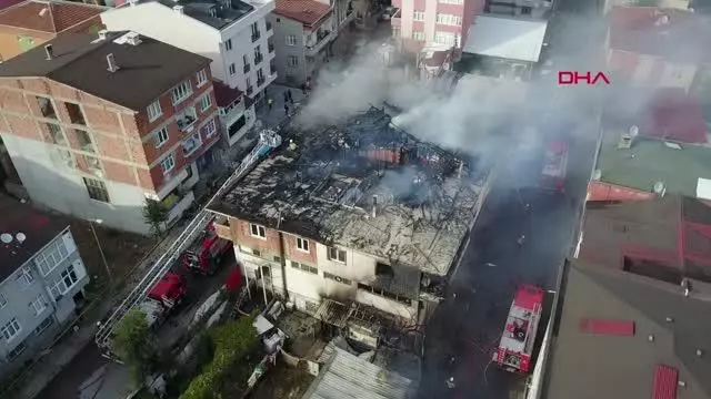 Son dakika... SULTANBEYLİ'DE MOBİLYA ATÖLYESİNDE YANGIN - 2 AKTÜEL