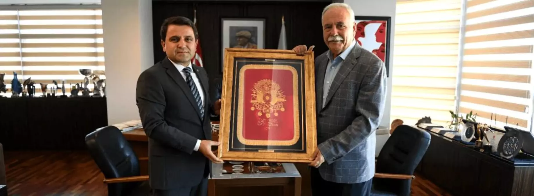 Tarihi Alan Başkanı Kaşdemir'den Başkan Gökhan'a Ziyaret