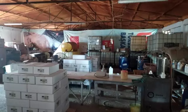 10 bin 559 litre sahte tarım ilacı ele geçirildi