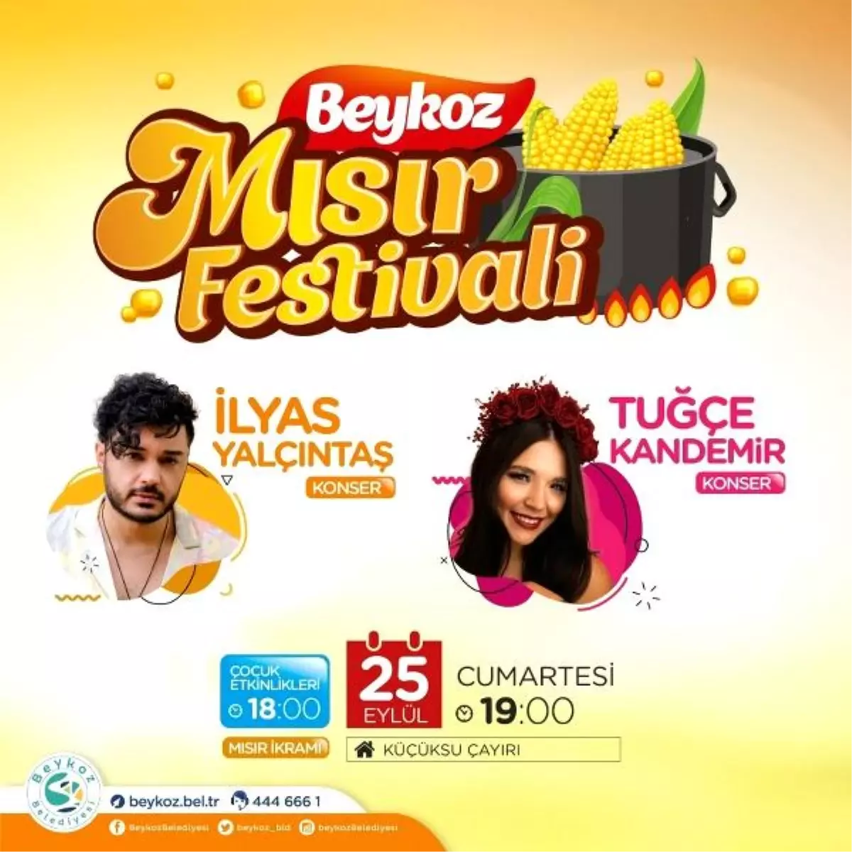 Tarihi Küçüksu Çayırı'nda 'Beykoz Mısır Festivali' Başlıyor