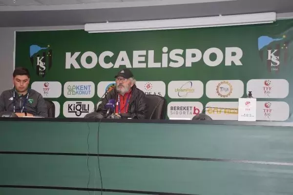 Tuzlaspor maçının ardından