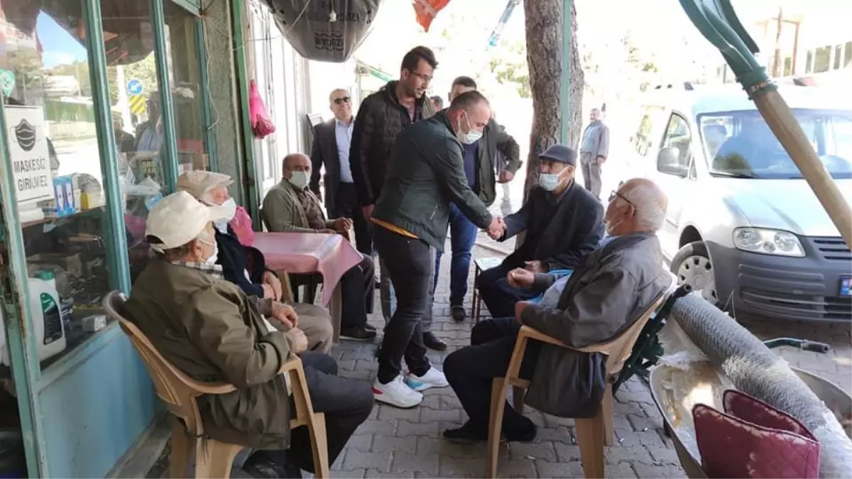 AK Parti Beyşehir İlçe Başkanı Elkin'in mahalle ziyaretleri