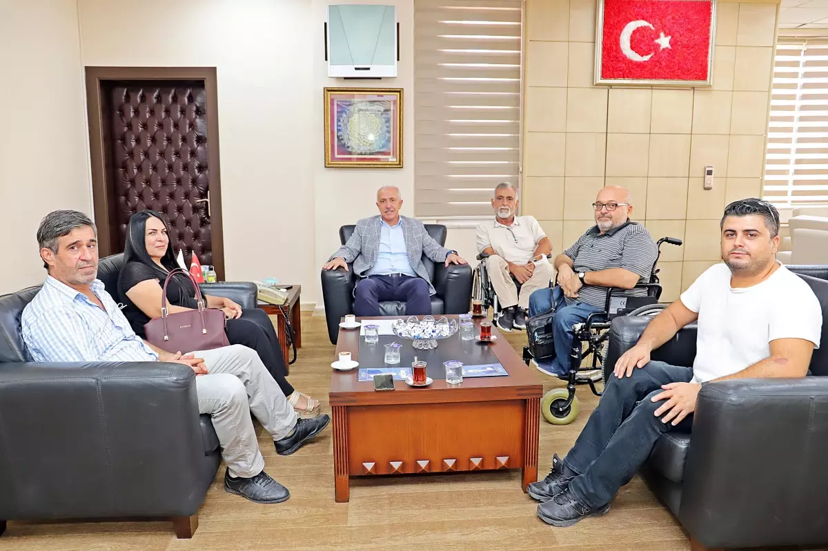 Akdeniz Belediye Başkanı Mustafa Gültak'a ziyaret