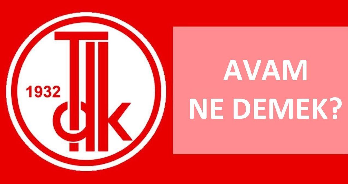Avam ne demek? TDK'ya göre Avam nedir, ne demektir? Avam ne anlama geliyor?