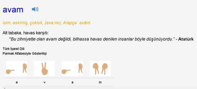 Avam ne demek? TDK'ya göre Avam nedir, ne demektir? Avam ne anlama geliyor?