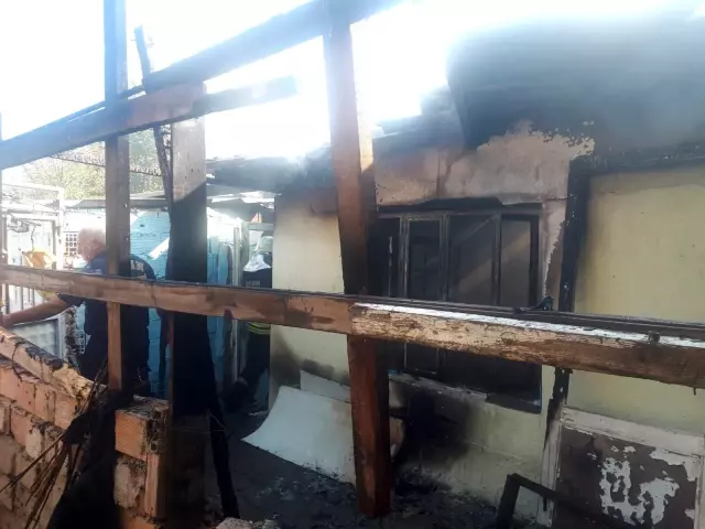 Son dakika haberleri: Aydın'da korkutan ev yangını