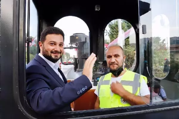 CEPHEYE SİLAH TAŞIYAN TREN BİR ASIR SONRA YENİDEN RAYLARDA